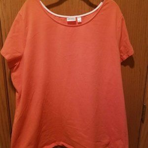 3x Wicked By Women With Control Orange Round Neck